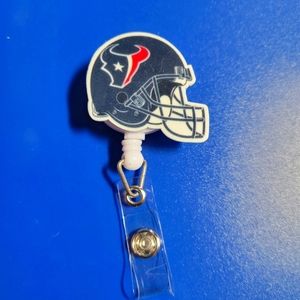 Houston Texans Football Retractable Badge Reel